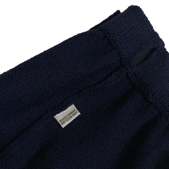 ST. JOHN BASICS / SANTANA KNIT / NAVY PENCIL SKIRT / SZ 8 - Picture 3 of 3